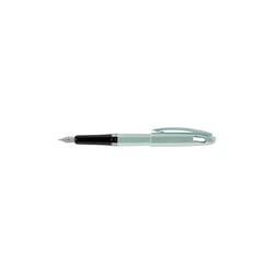 Stylo plume - Rechargeable - Pointe moyenne - Vert pailleté - Pentel - TRF95