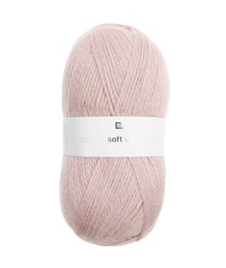 Fil de laine à tricoter Creative Soft Wool Aran - 100GR - Rico Design 33 Rosé