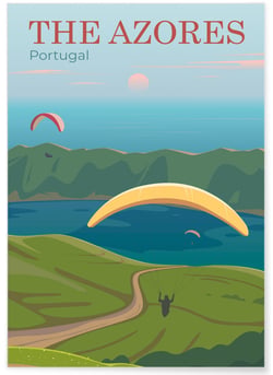 Affiche Portugal 2 | A3 : 29,7x42cm