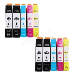 Pack de Cartouches 364 XL Compatibles pour Imprimante HP 364 XL