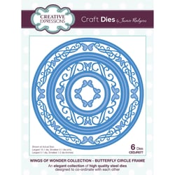 Matrices de découpe - Cadre papillon - 6 dies - Creative Expressions