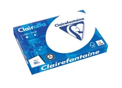 Clairefontaine  - Clairalfa  2895C - Lot de 500 Feuilles de Papier - A3 - 90 g - Blanc