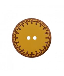 Bouton graphique 2 trous 23 à 28mm - Prym 23 Curry