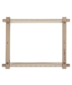 Cadre Rotatif pour Tapisserie avec Couture (30,4 x 30,4 cm) - Milward Marron