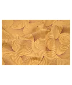 Tissu coton moderne de 160 cm de largeur york moutarde vendu par 50 cm