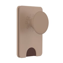 PopSockets Support PopWallet MagSafe pour Smartphone avec Porte-Cartes Intégré Beige
