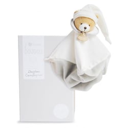 Doudou 202 - L'Original ! - Doudou plat Ours gris - 25 cm