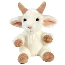 Peluche Chevre Tetabizous - 17 cmH - Anima - Beige