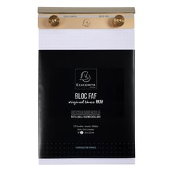 BLOC FAF COMPLET 16/10 N° 2 DOTS - Blanc - Exacompta