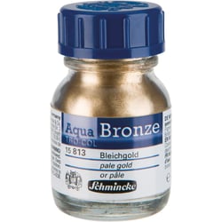 Pigment - Or pâle - Schmincke Aqua Bronze - Pour aquarelle et gouache - 20ml