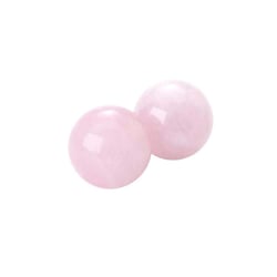 Boules de Relaxation Chinoises en Quartz Rose - Omsaé