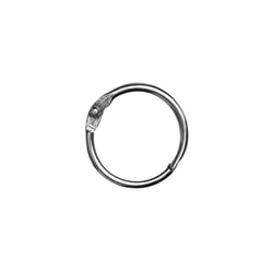 Anneaux en métal pour ouvrir, 19 mm ø intérieur, 12 pces
