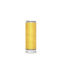 Fil à Coudre 100% polyester 200m - Gütermann 327 Jaune
