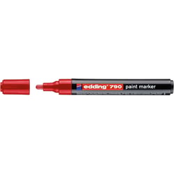 Marqueur Peinture 790 Rouge Pointe Ronde 2-3 mm EDDING