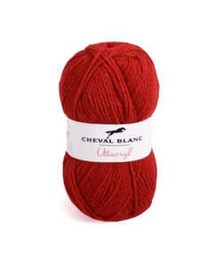 Fil à tricoter UTTACRYL - Cheval Blanc 305 RUBIS