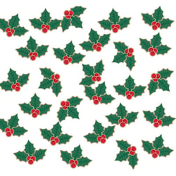 Confettis Houx de Noël