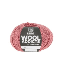 Pelote de lin et coton PRIDE - 100gr - Wool Addict 0027 Rose