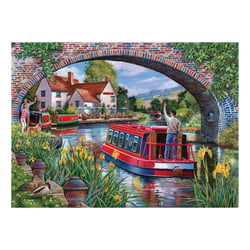 Puzzle 500 pièces - Pièces XXL - Au Dessus et en Dessous - HOP - House of Puzzles