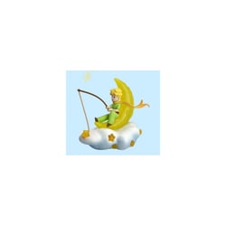 Le Petit Prince - Figurine Le Petit Prince pêche dans les nuages 8 cm