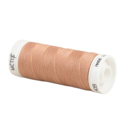 Bobine fil polyester 200m Oeko Tex fabriqué en Europe orange terracotta