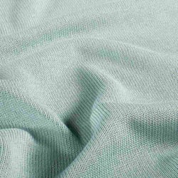 Tissu Jersey Maille Coton uni Bleu clair