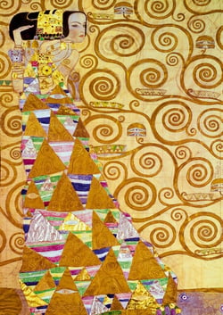 Puzzle 1000 pièces - Gustave Klimt - The Waiting, 1905 - Bluebird Puzzle