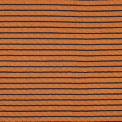 Tissu Sweat léger matelassé Arie sur fond Jaune moutarde