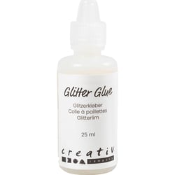 Colle à paillettes, blanc holographique, 25 ml/ 1 flacon
