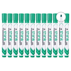 Marqueur effaçable pointe ogive 2.0mm - DELI - Vert - Think