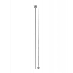 Prima Mercerie| Aiguilles à tricoter métal 30 cm de 2mm à 4,5 mm