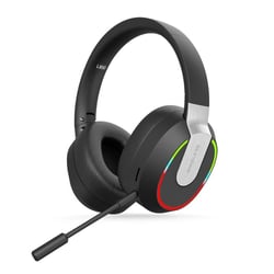 Casque Audio Sans Fil Réduction De Bruit Pliable Avec Microphone Et Longue Autonomie Noir YONIS