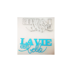 Die texte "la vie est belle"