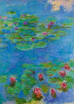 Puzzle 1000 pièces - Claude Monet - Water Lilies, 1917 - Bluebird Puzzle