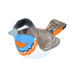 Peluche sonore Gorgebleue