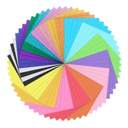LOKLiK – Lot de Papier Cartonné – 20 Couleurs – 60 Pièces