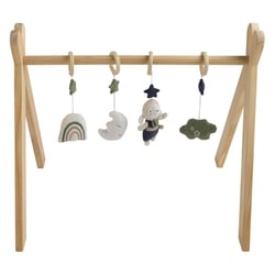 Arche d'éveil bois avec 4 jouets