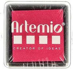 Encreur magenta 3cm x 3cm ARTEMIO