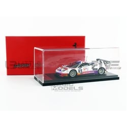 Voiture Miniature de Collection - LOOKSMART 1/43 - FERRARI 488 GT3 - Vallelunga 2019 - Blanc