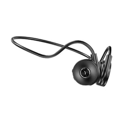 Casque Audio Bluetooth 5.0 Réduction De Bruit Conduction Osseuse Rose IPX5 Noir YONIS