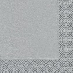 Graine Créative - Serviette Silver 20 pièces