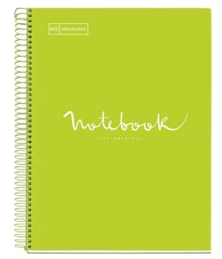 NB5 A4 120 QUAD EMOTION 90GR LIME