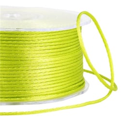 Bobine 100m queue de rat 2mm Vert anis
