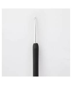 Crochet en acier avec poignée souple N° 0,5 à N°1,75 - Knitpro taille n°1,5