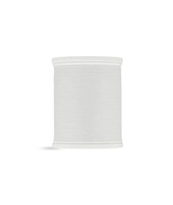 Fil à Coudre Laser 100% Polyester 500m Universel de Distrifil : Résistance et Couleurs Éclatantes pour Vos Projets de Couture Blanc (2000)