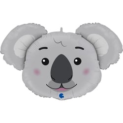 Ballon Géant Tête de Koala - 94 cm