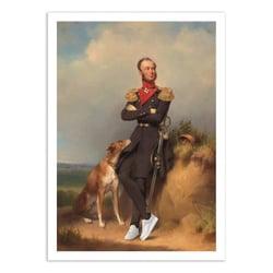 Affiche 50x70 cm - Sneaker King - Jonas Loose
