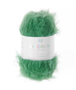 Fil fausse fourrure RICORUMI FURRY FURRY - 25 gr - Rico Design - Idéal pour les amigurumis et créations douillettes 06 Sapin