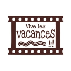 Graine Créative - Tampon en bois Vive les vacances