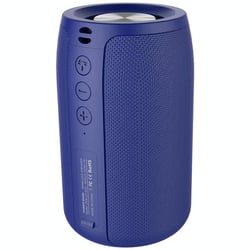 Enceinte Bluetooth Camouflage HiFi Bass 5W Sans Fil USB AUX Longue Autonomie Bleu YONIS