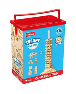 Construction en bois - TECAP Classic - JEUJURA - 200 pièces - Dès 3 ans